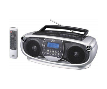 Radio i budzik Radiomagnetofon z CD JVC RC-EZ36S